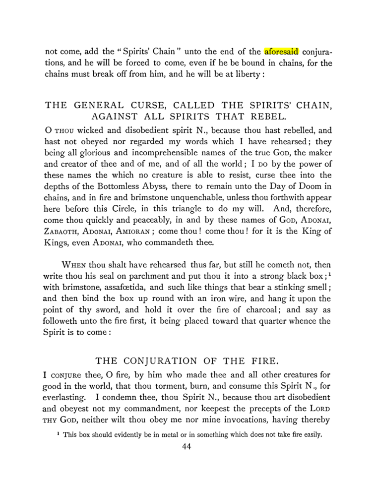 Original scan of The Goetia, PDF page 60