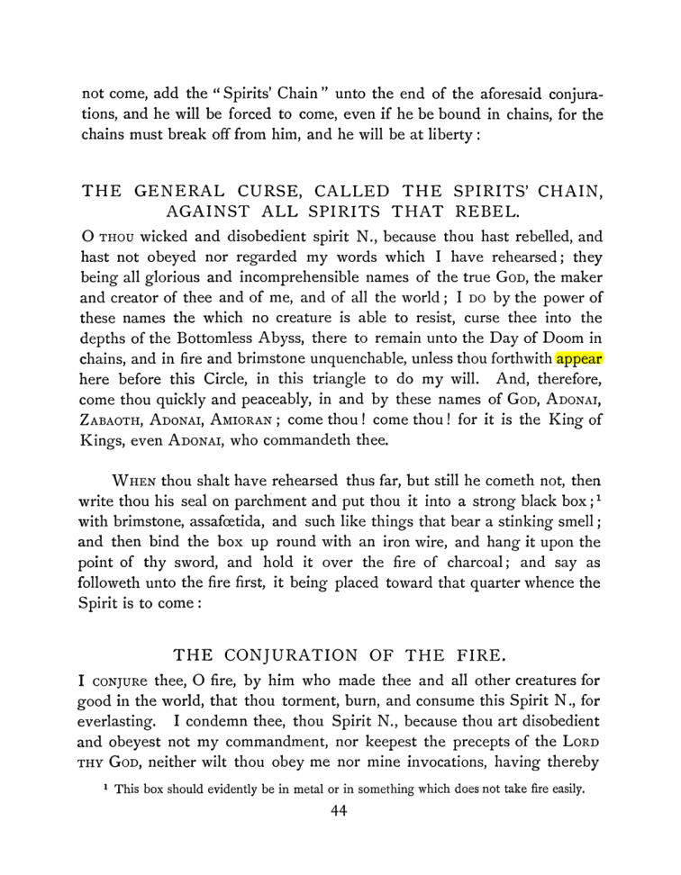 Original scan of The Goetia, PDF page 60