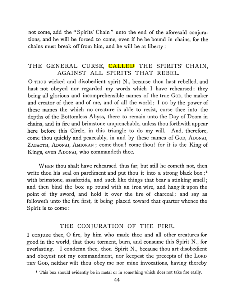 Original scan of The Goetia, PDF page 60