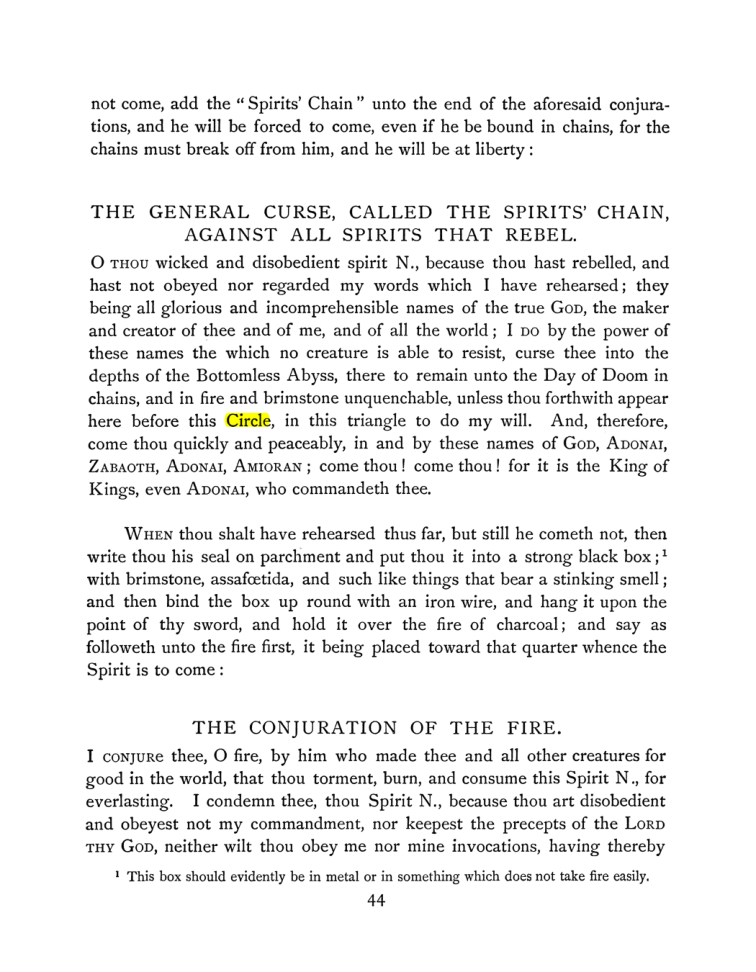 Original scan of The Goetia, PDF page 60