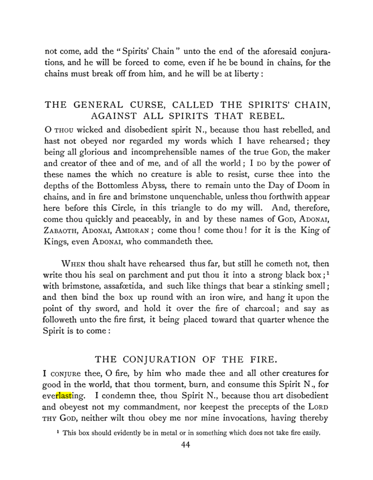 Original scan of The Goetia, PDF page 60