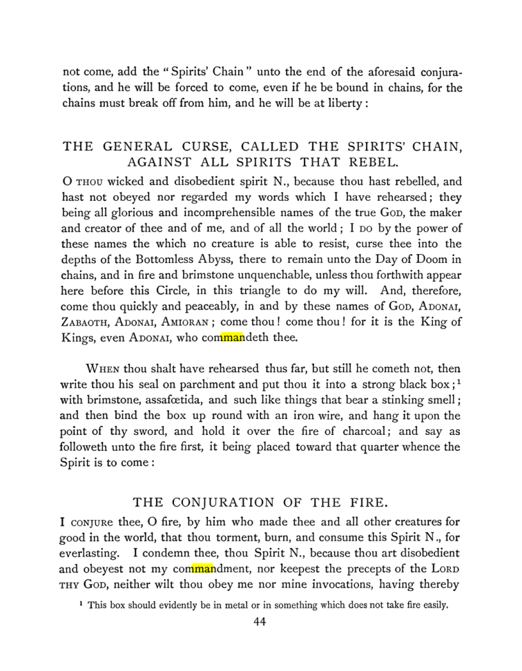 Original scan of The Goetia, PDF page 60