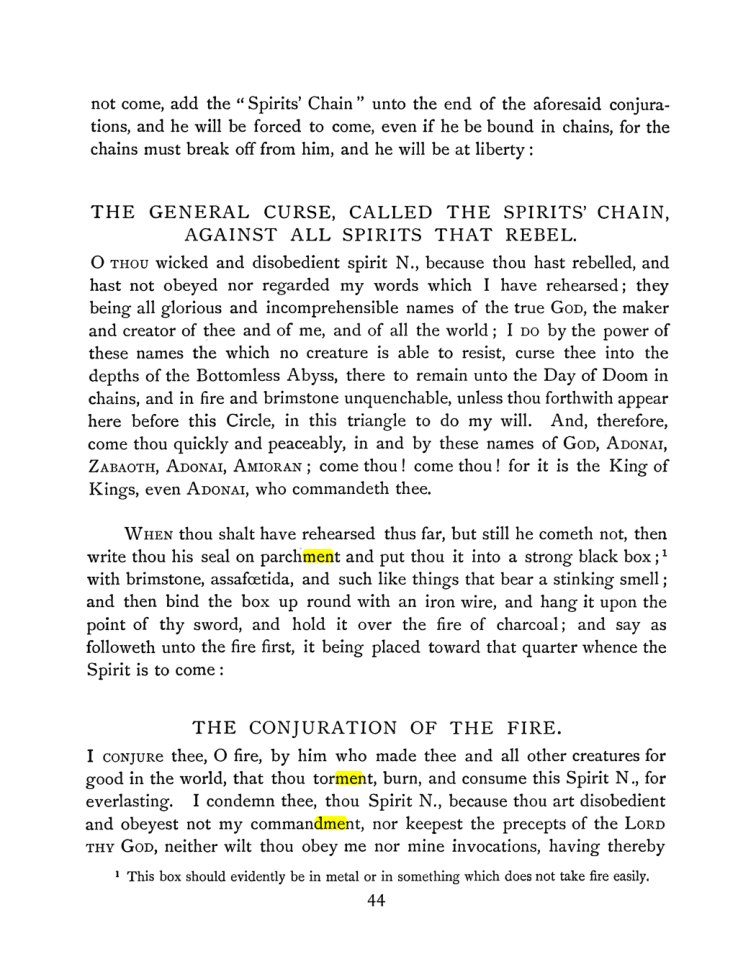 Original scan of The Goetia, PDF page 60