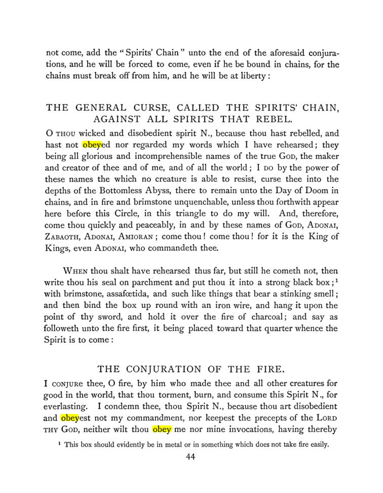 Original scan of The Goetia, PDF page 60