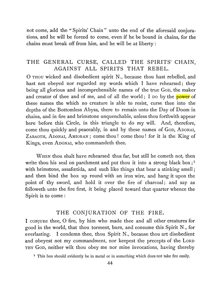 Original scan of The Goetia, PDF page 60