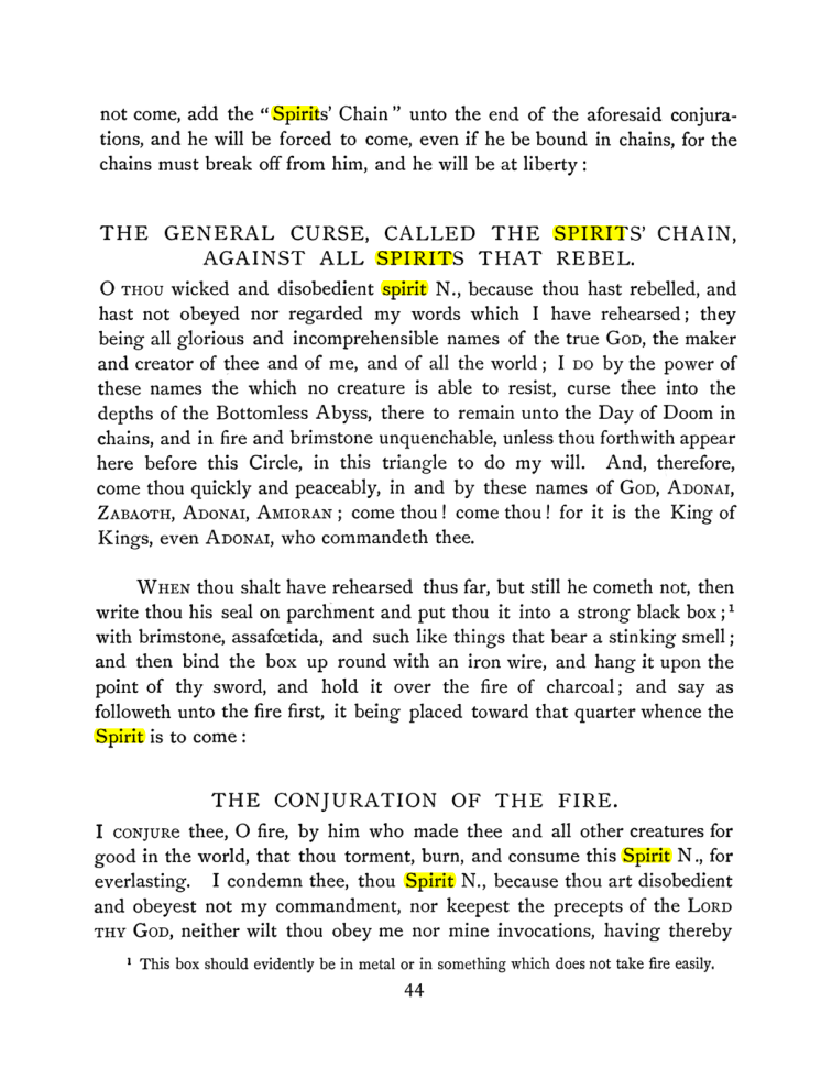 Original scan of The Goetia, PDF page 60