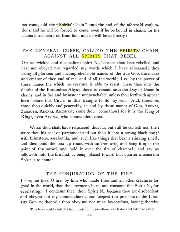 Original scan of The Goetia, PDF page 60