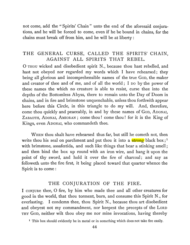 Original scan of The Goetia, PDF page 60