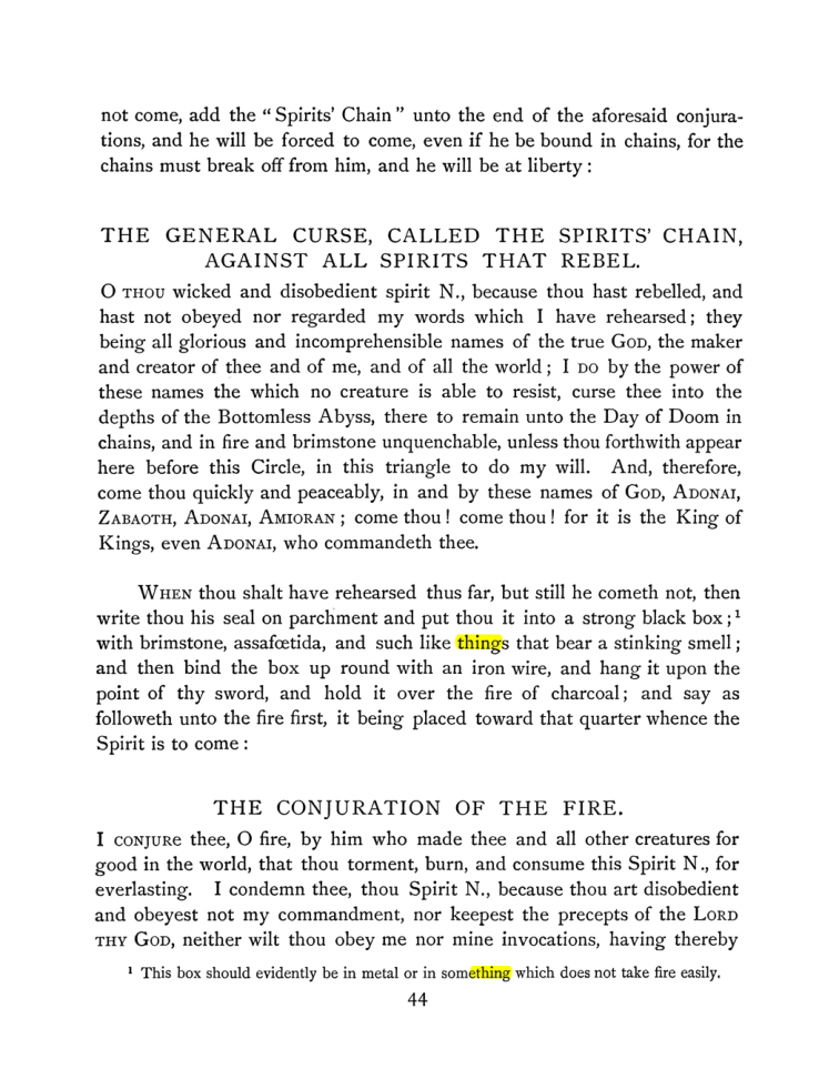 Original scan of The Goetia, PDF page 60