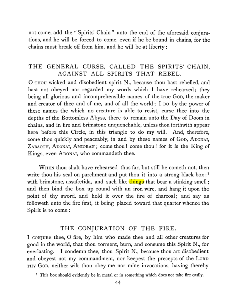 Original scan of The Goetia, PDF page 60