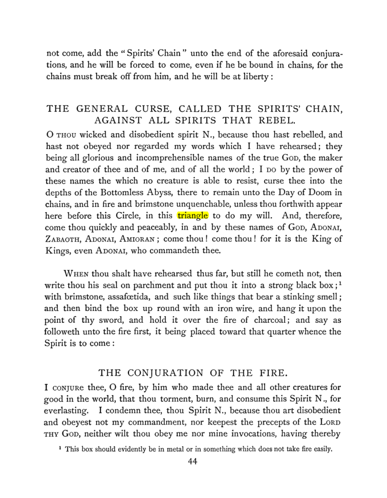 Original scan of The Goetia, PDF page 60