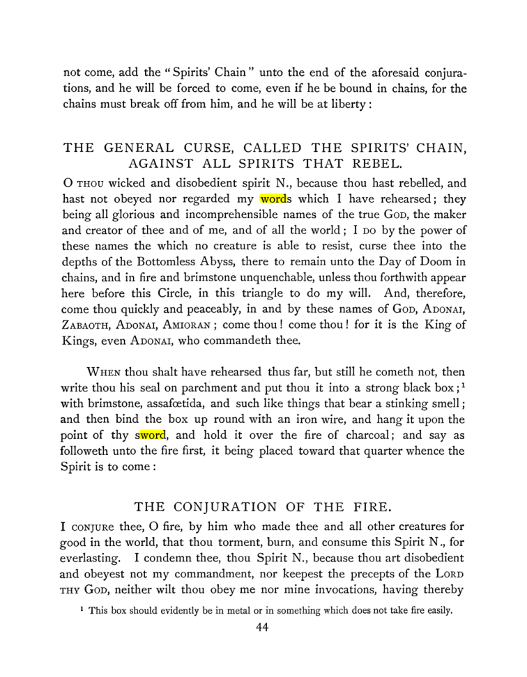 Original scan of The Goetia, PDF page 60