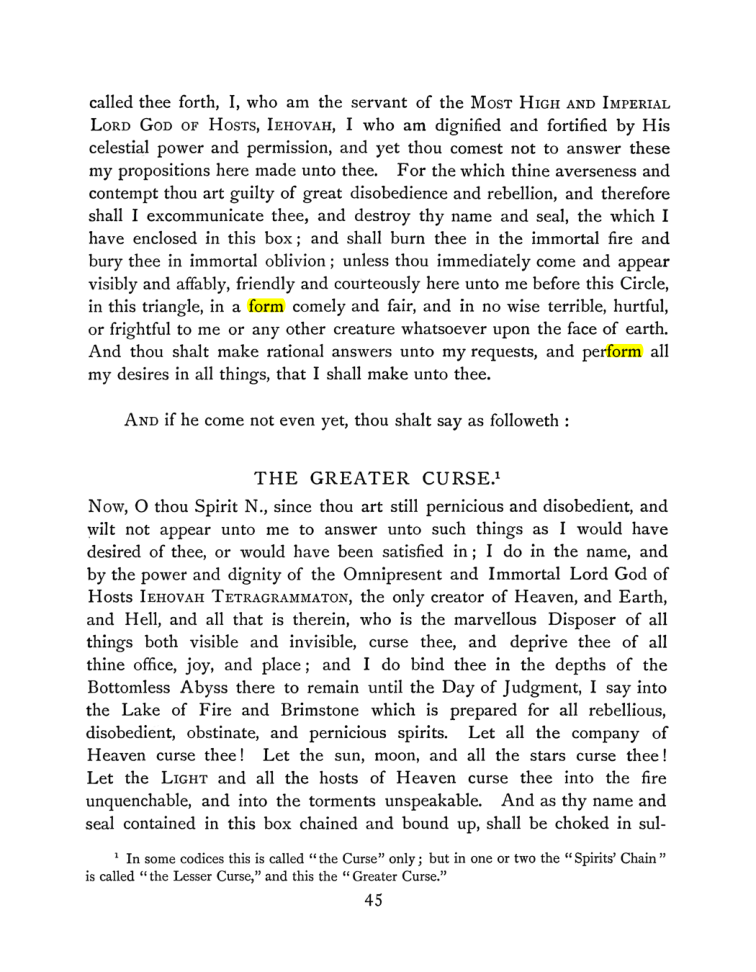 Original scan of The Goetia, PDF page 61