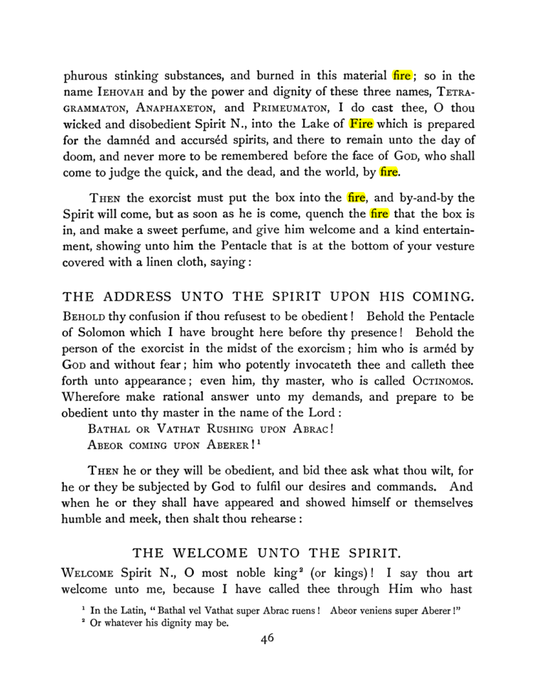 Original scan of The Goetia, PDF page 62