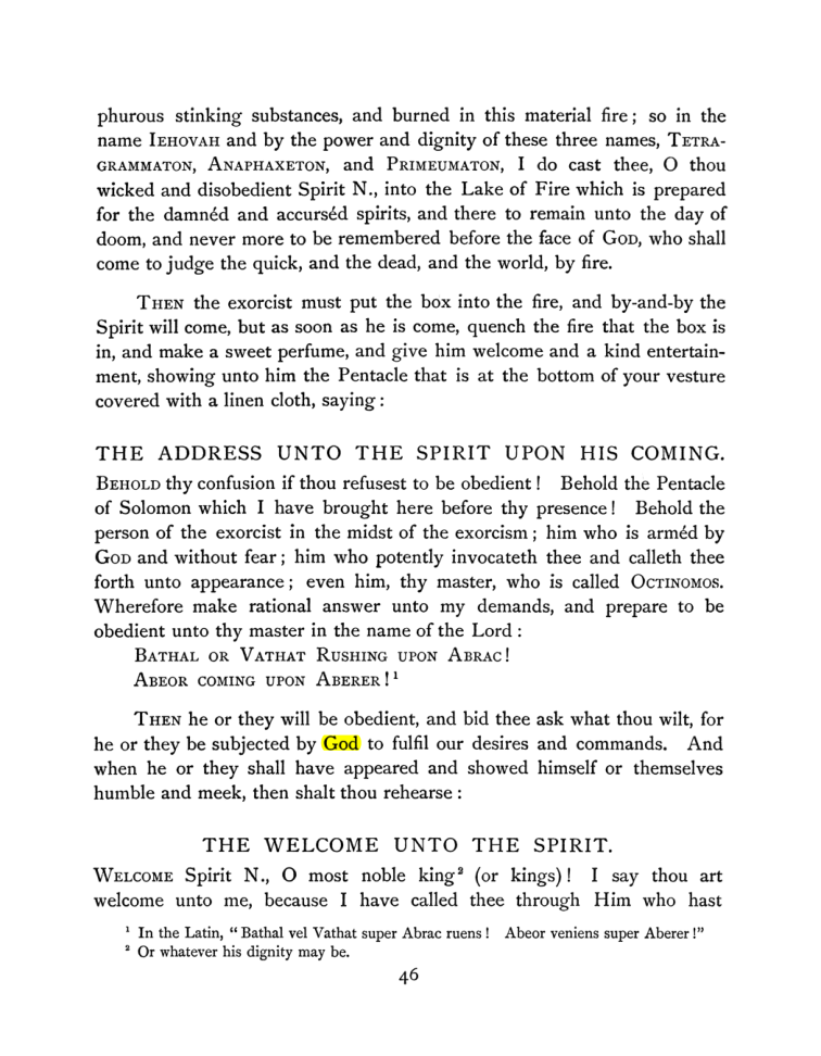 Original scan of The Goetia, PDF page 62