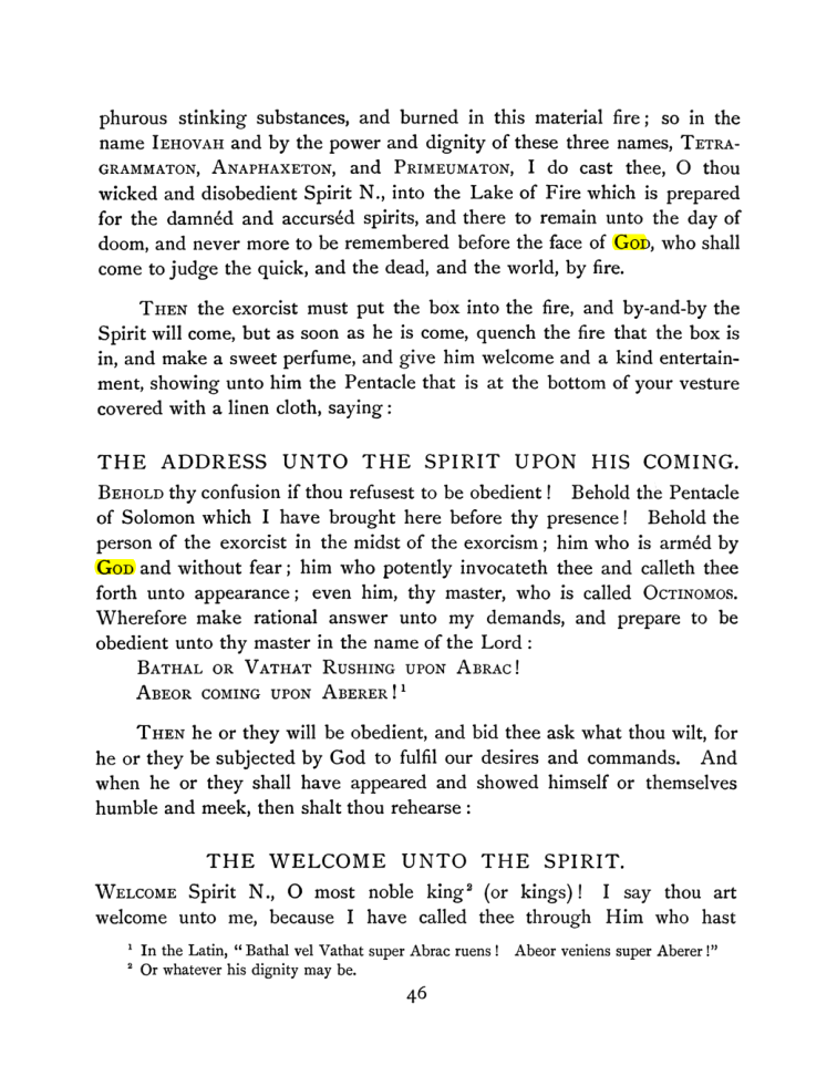 Original scan of The Goetia, PDF page 62