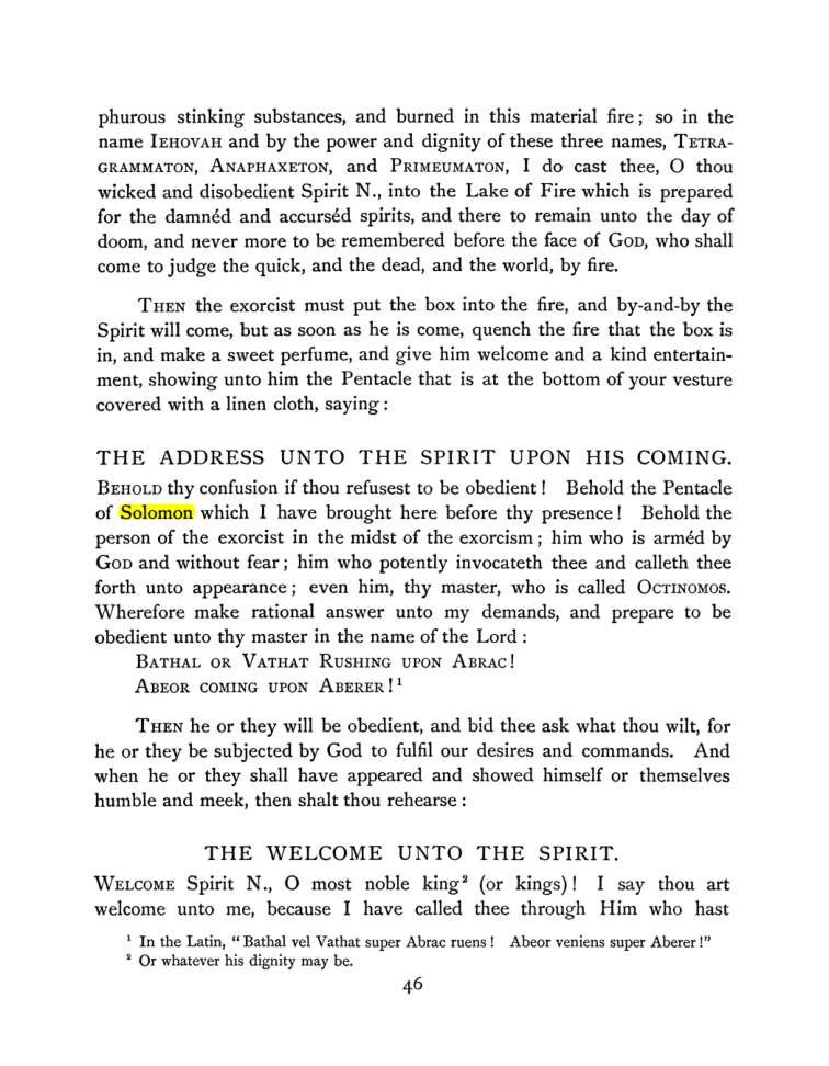 Original scan of The Goetia, PDF page 62