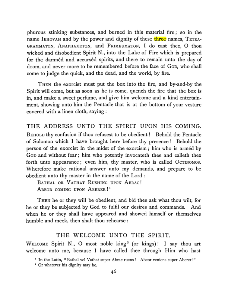 Original scan of The Goetia, PDF page 62