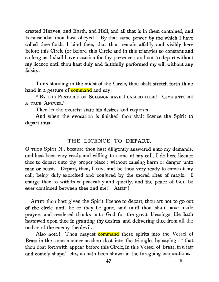 Original scan of The Goetia, PDF page 63