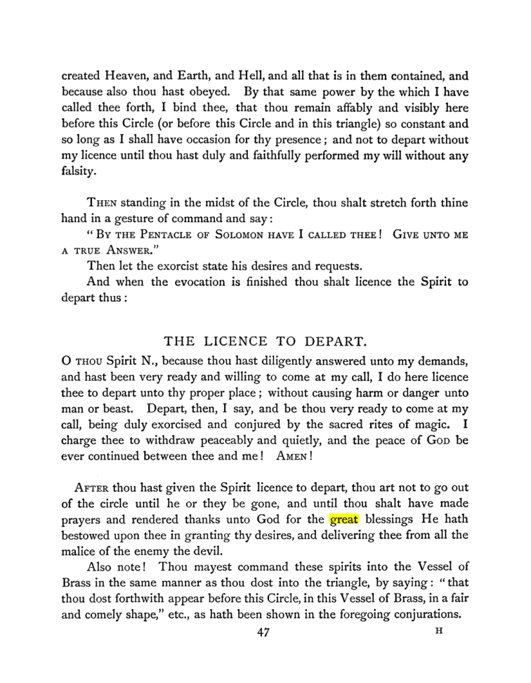 Original scan of The Goetia, PDF page 63