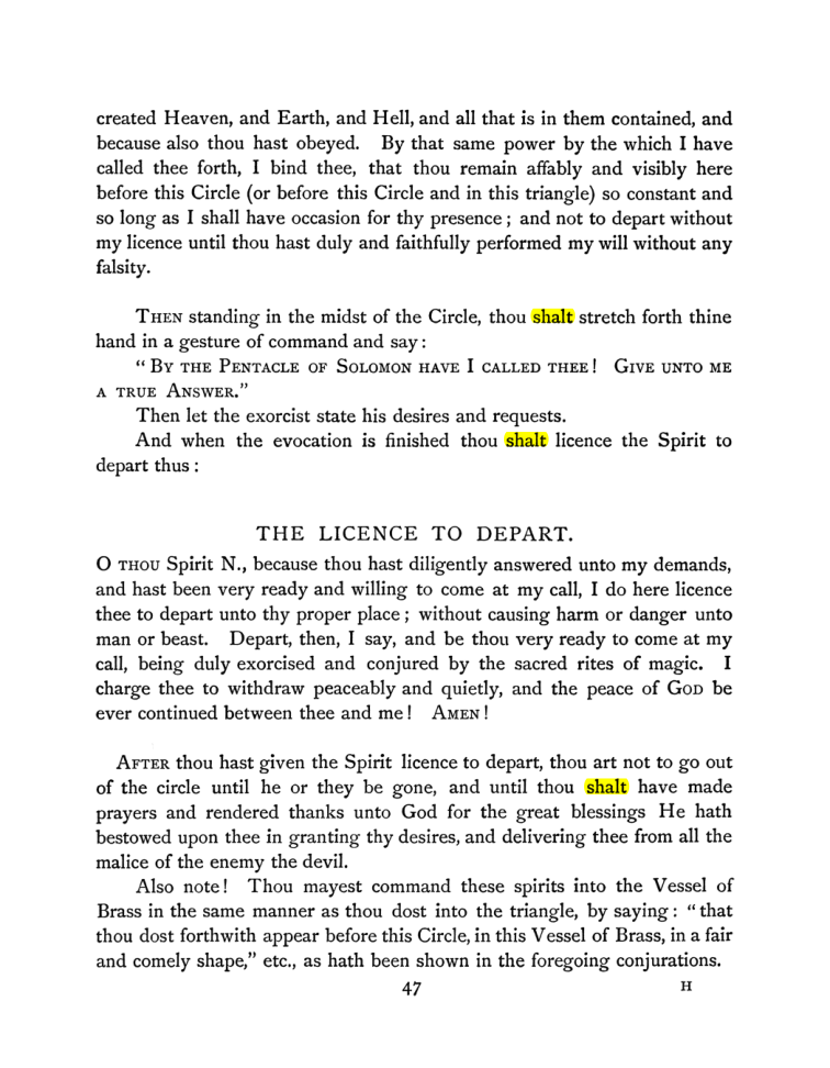 Original scan of The Goetia, PDF page 63