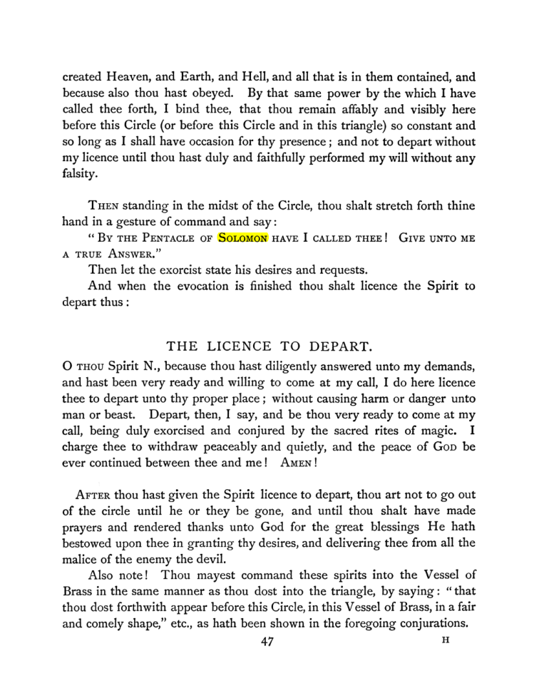 Original scan of The Goetia, PDF page 63