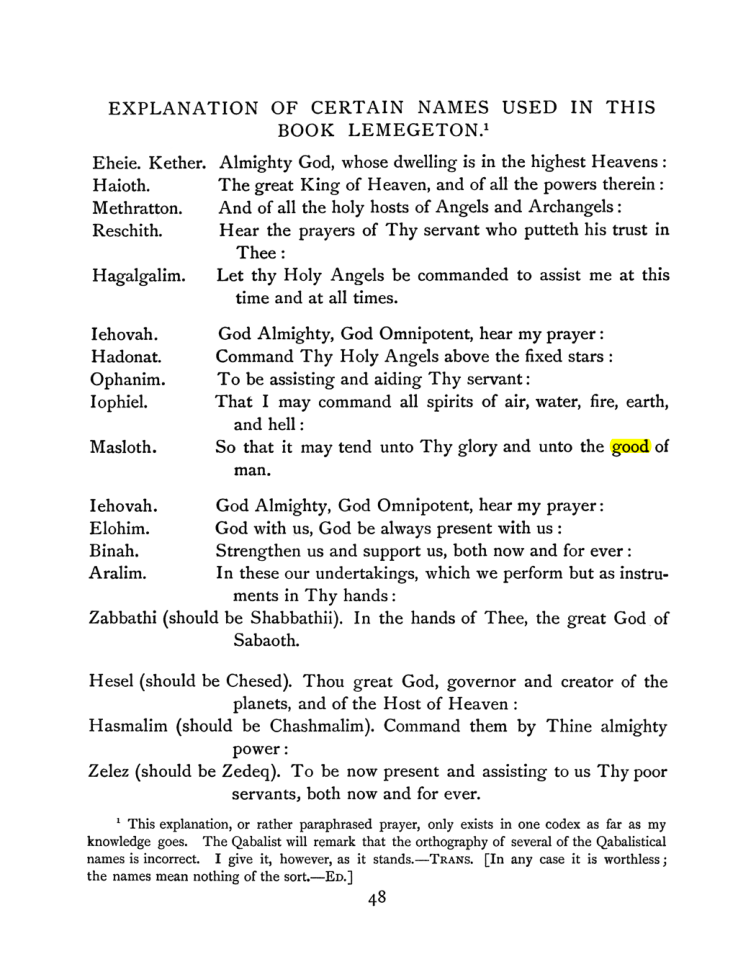 Original scan of The Goetia, PDF page 64