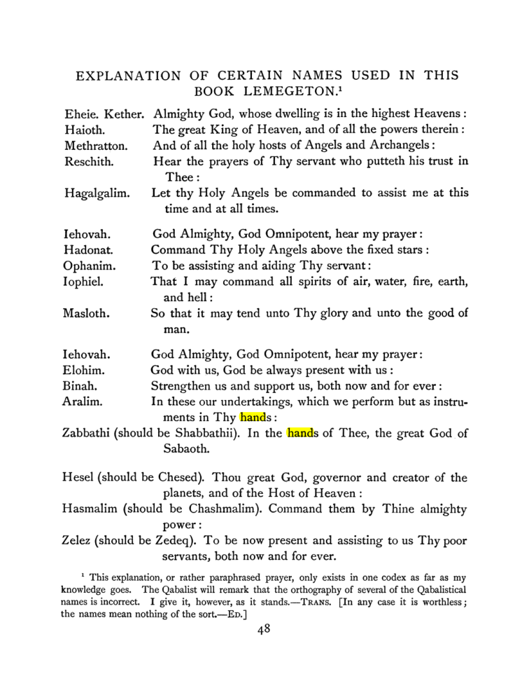 Original scan of The Goetia, PDF page 64