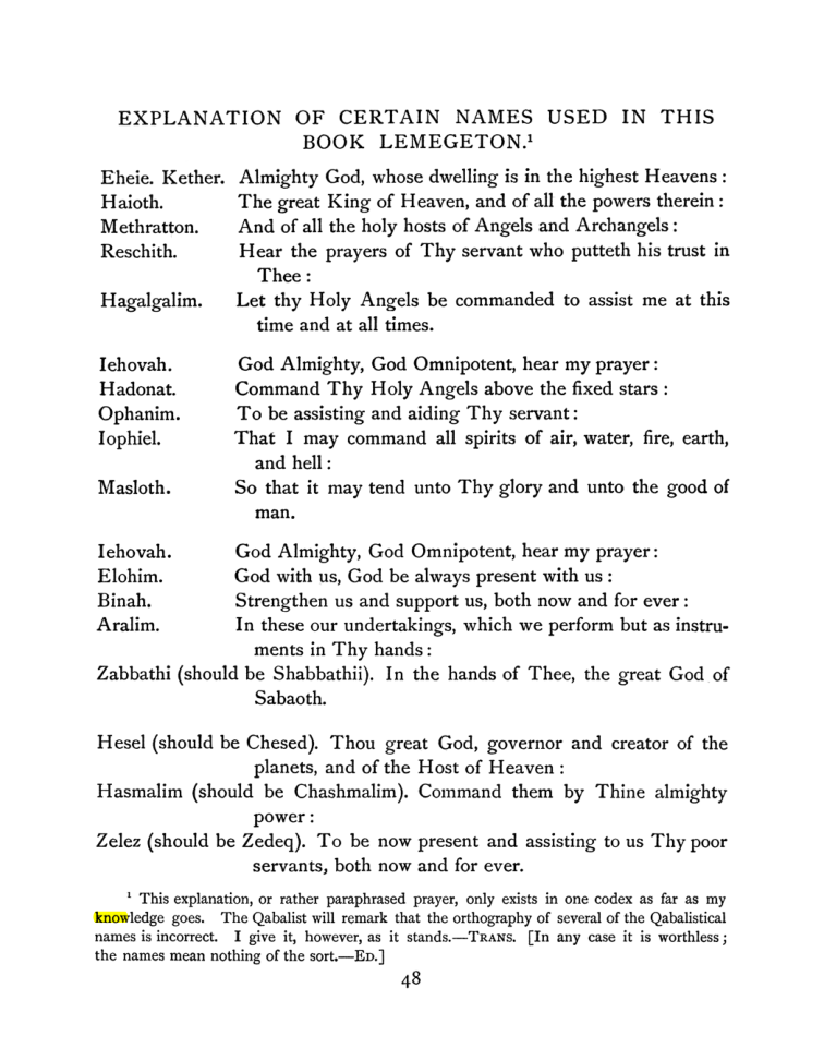 Original scan of The Goetia, PDF page 64