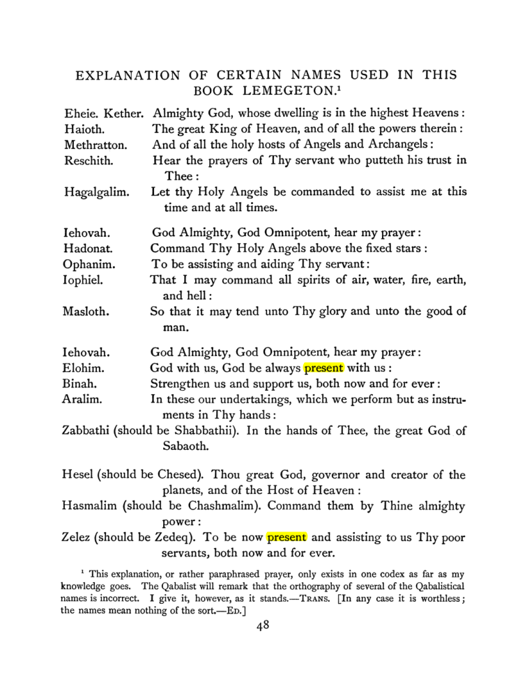 Original scan of The Goetia, PDF page 64