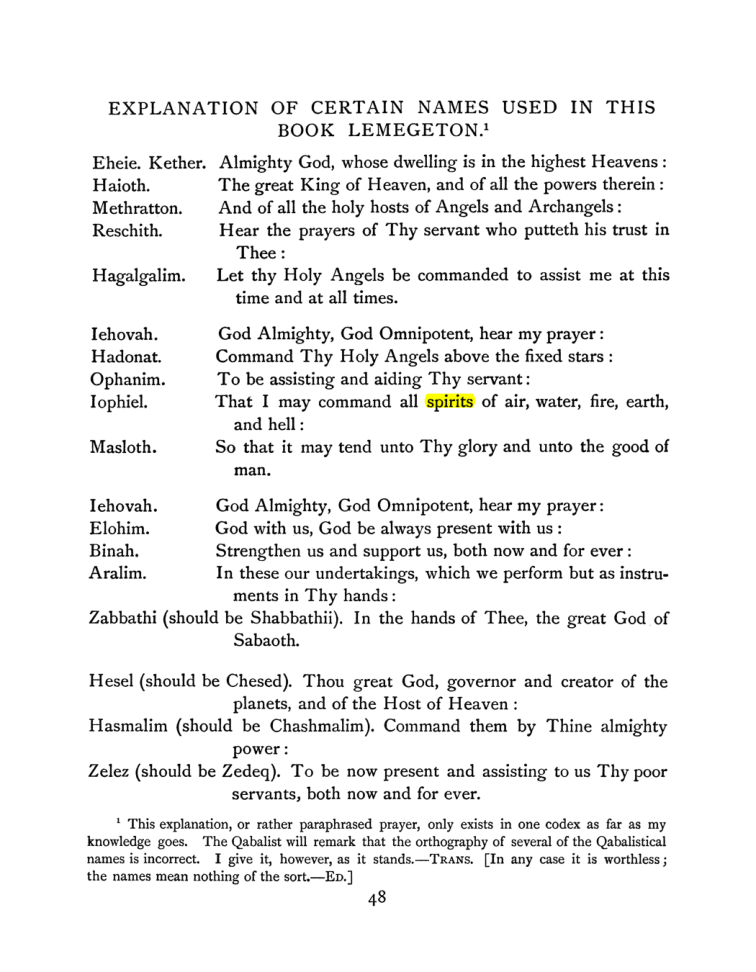 Original scan of The Goetia, PDF page 64