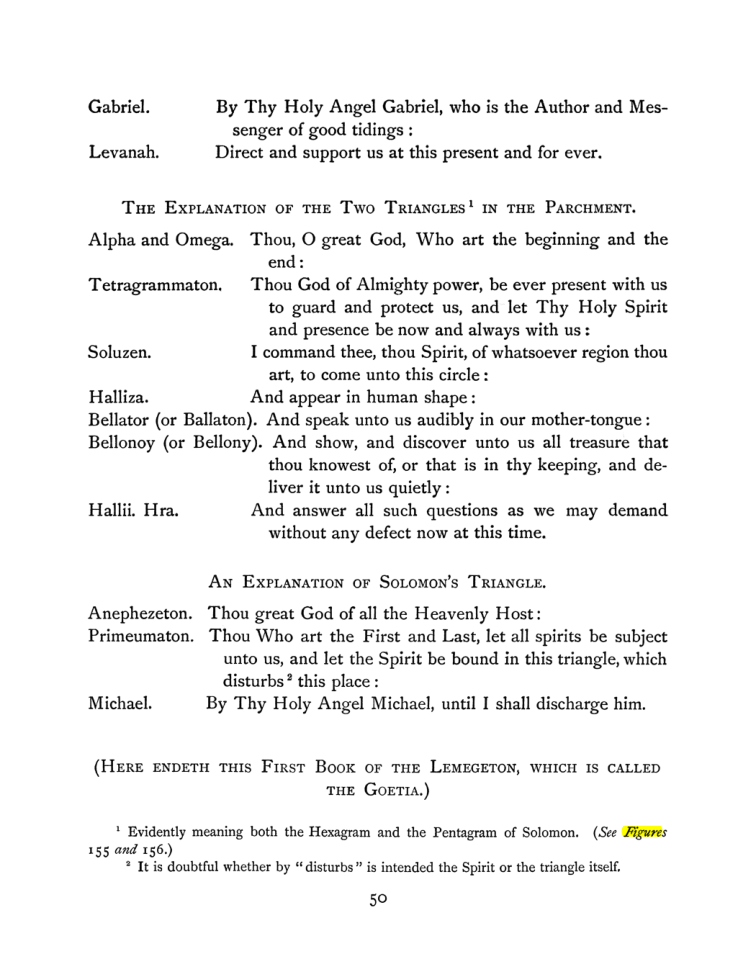 Original scan of The Goetia, PDF page 66