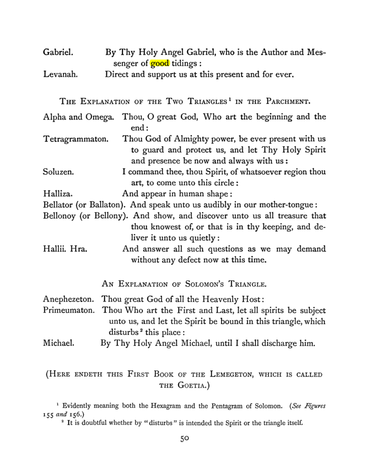 Original scan of The Goetia, PDF page 66