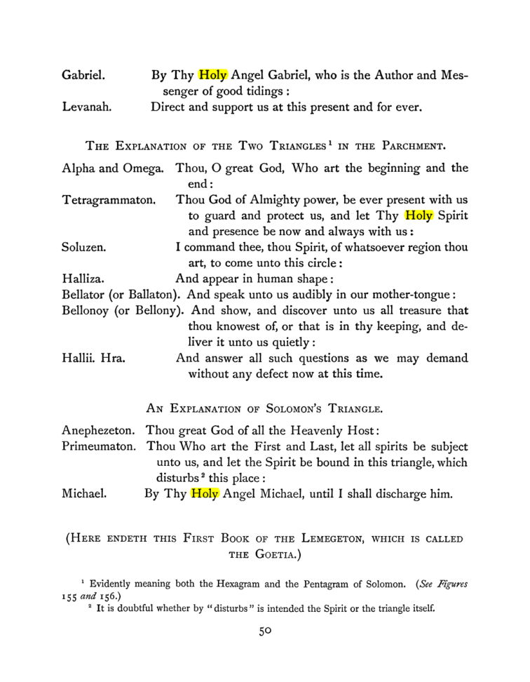 Original scan of The Goetia, PDF page 66