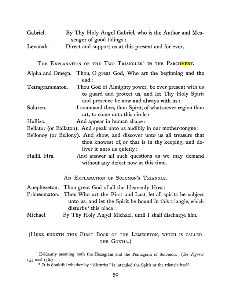 Original scan of The Goetia, PDF page 66