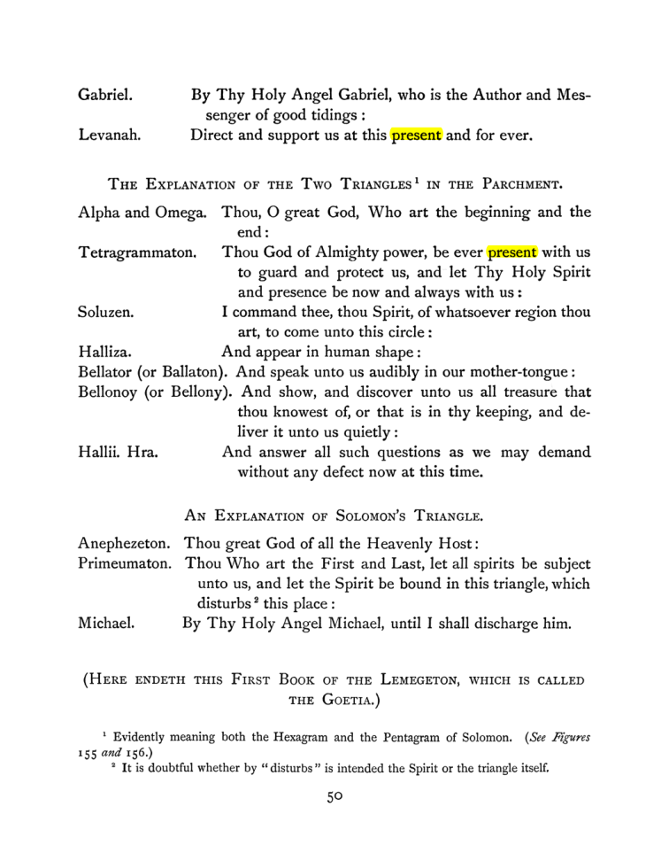 Original scan of The Goetia, PDF page 66