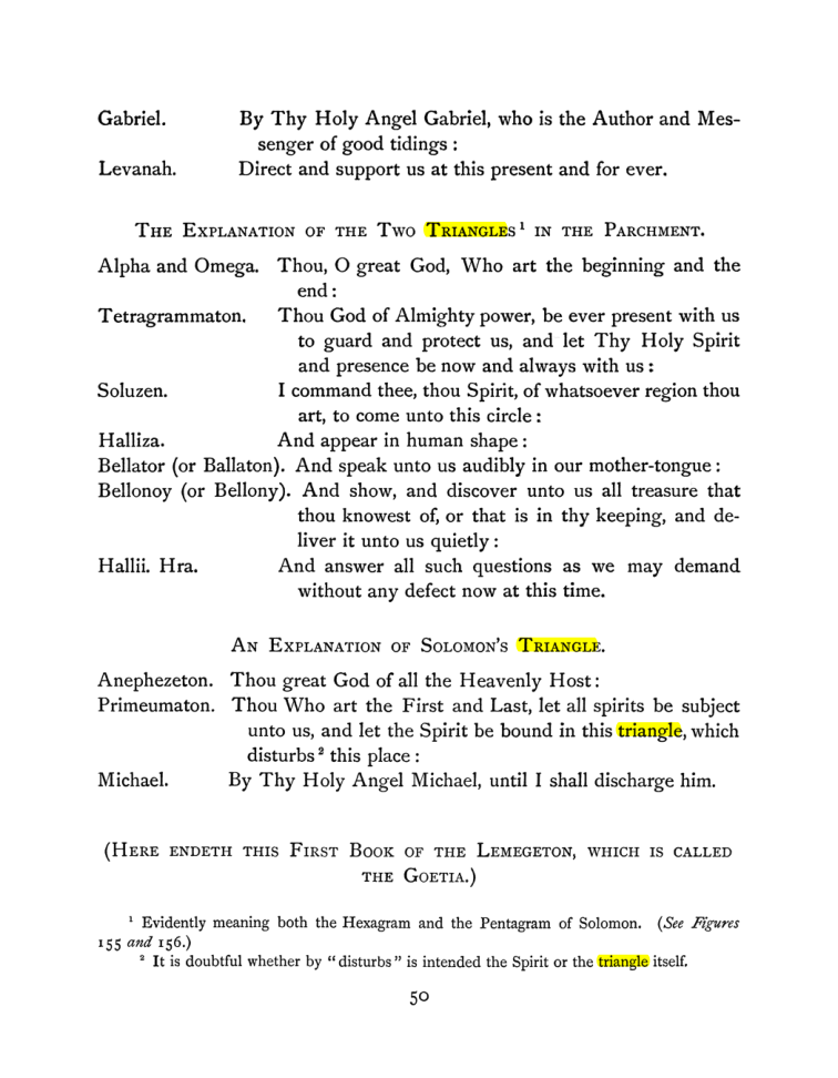 Original scan of The Goetia, PDF page 66