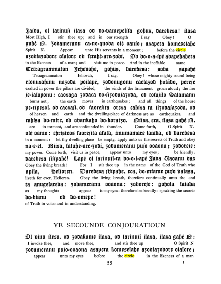 Original scan of The Goetia, PDF page 71