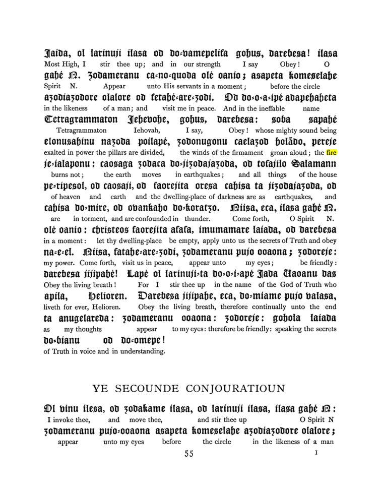 Original scan of The Goetia, PDF page 71