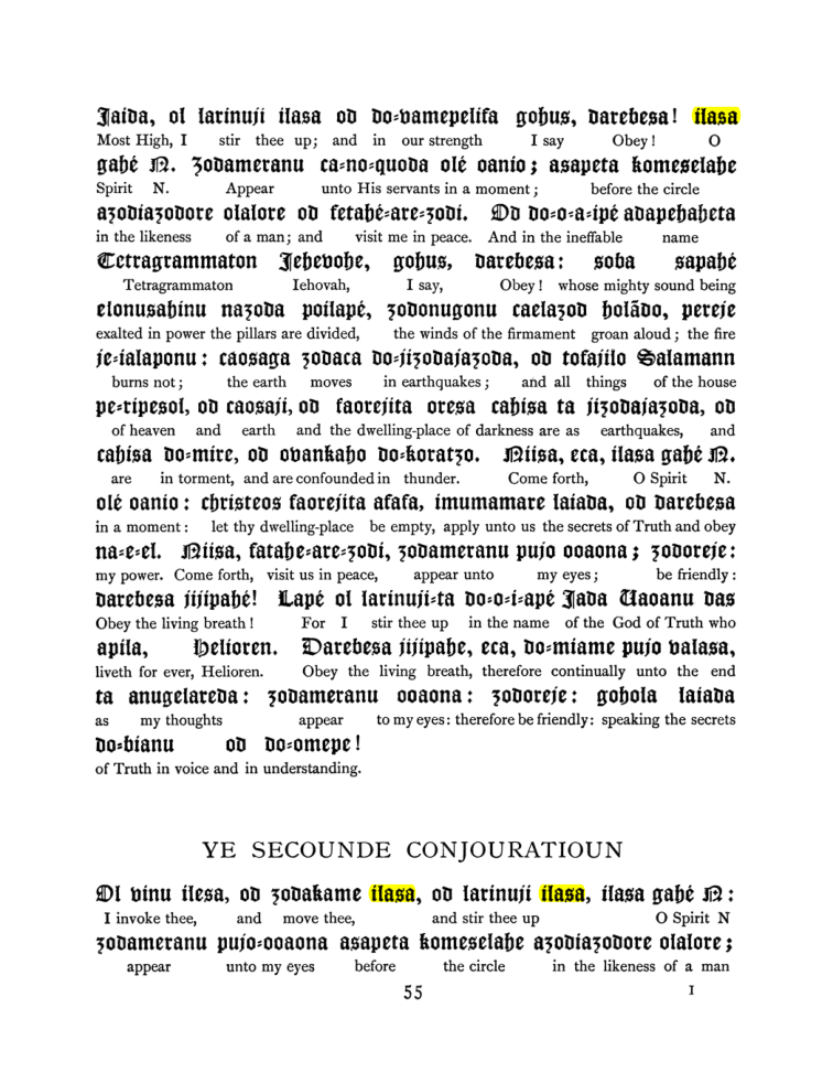 Original scan of The Goetia, PDF page 71