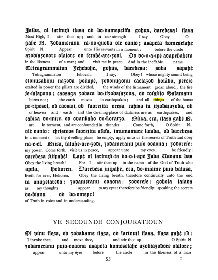Original scan of The Goetia, PDF page 71