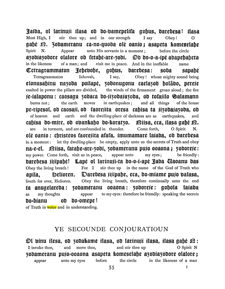 Original scan of The Goetia, PDF page 71