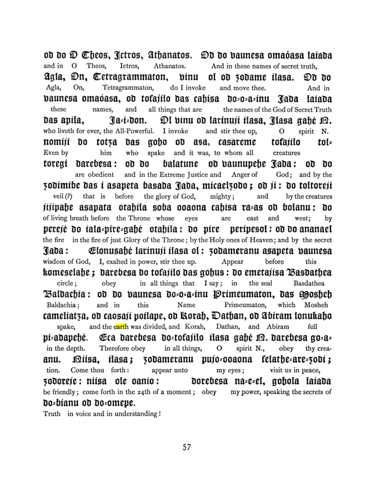 Original scan of The Goetia, PDF page 73