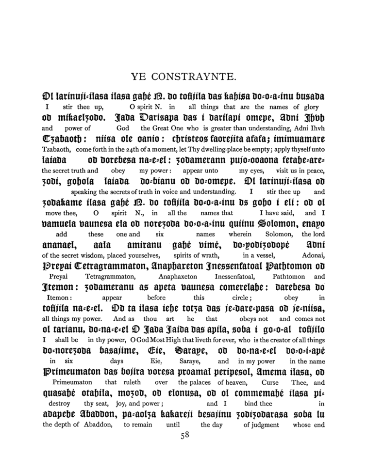 Original scan of The Goetia, PDF page 74