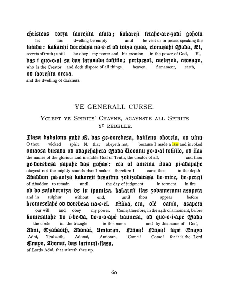 Original scan of The Goetia, PDF page 76