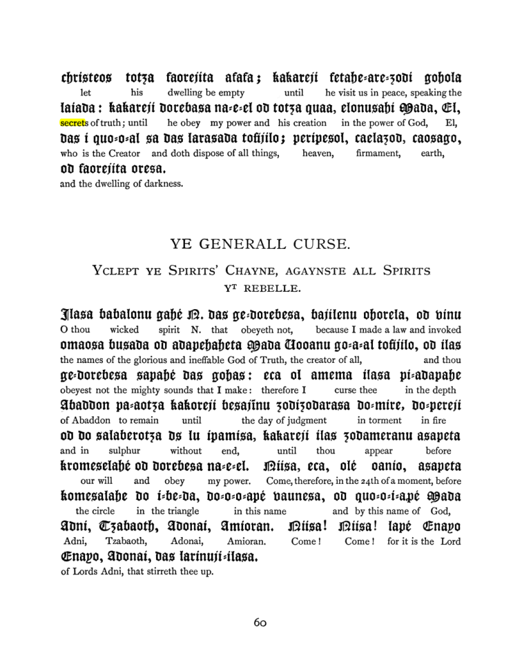 Original scan of The Goetia, PDF page 76