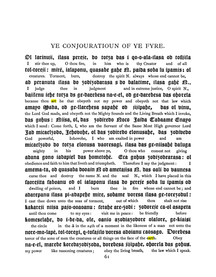 Original scan of The Goetia, PDF page 77