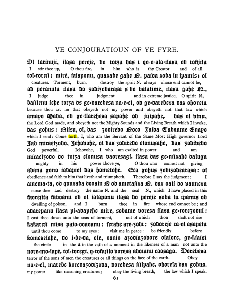 Original scan of The Goetia, PDF page 77