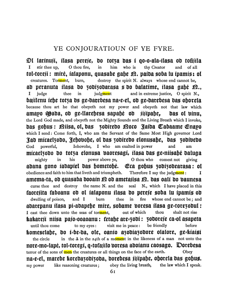 Original scan of The Goetia, PDF page 77