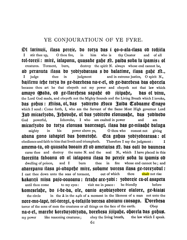 Original scan of The Goetia, PDF page 77